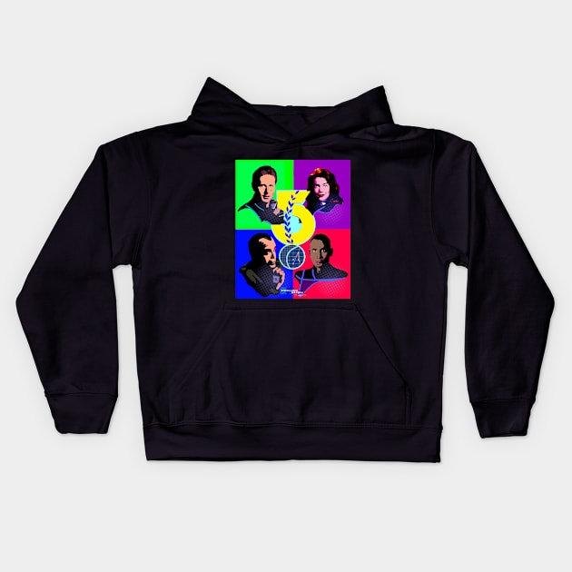 Babylon 5 Quad Kids Hoodie by EnceladusWaters